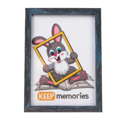 Фоторамка пластик 15х21 см 1451 серебро Keep Memories