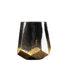 Стакан Magistro «Дарио», 450 мл, 10?11,5 см, цвет золото
