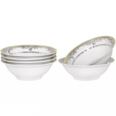 Набор из 6 салатников ИСИДОРА d14см. в подарочной упаковке 205-074 118-205-074 Lenardi