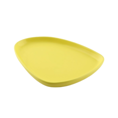 Тарелка нестандартной формы «Жёлтая», 20 х 15 см Дорого внимание