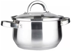 Кастрюля со стеклянной крышкой Bella Cucina 2149-BC 8.5 л 26 см