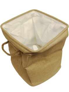 Eleganta 02-121 Корзина для белья складная с ручками 32х32 Н 45 см.(джут) (10218040/15011