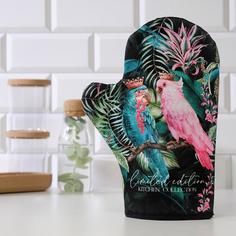 Варежка-прихватка "Limited edition" 20х28см,саржа, 100% х/л, ватин 250г/м2 Этель