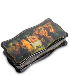 ШК-13/26-A Шкатулка в технике декупаж (прям. 22,5х12х5) Art East