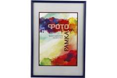 Фоторамка Image Art 6008-8/F, цв. синий ,разменр 21*30 с подставкой (12) (12/432) Б0012379