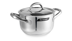 Кастрюля с крышкой Barazzoni Chef line 2,1 л 18 см, сталь нержавеющая