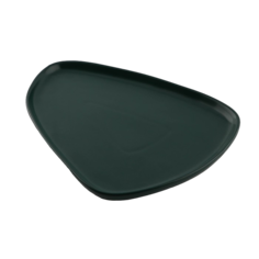 Тарелка нестандартной формы «Тёмно-зелёная», 28 х 22 см Дорого внимание