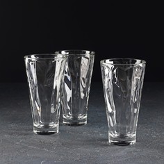 Набор стаканов «Шетланд Скульптура», 350 мл, 3 шт Luminarc