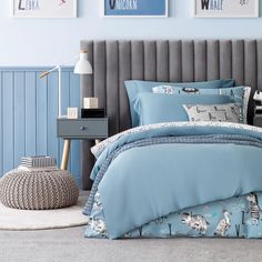 Комплект постельного белья Togas Сенса детский эвкалиптовое волокно голубой