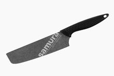 Нож кухонный "Samura GOLF Stonewash" Накири SG-0043B/K 167 мм AUS-8