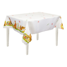 Скатерть Wellness Пасxа 120x150 см разноцветная