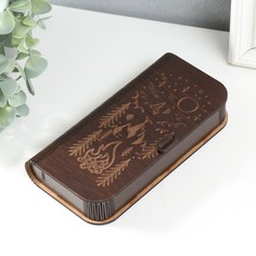 Шкатулка Костер 17х8,5х3 см No Brand
