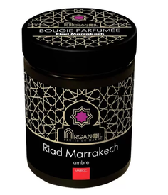 Diar Argana Arganoil Fruits Du Maroc Ароматическая свеча Riad Marrakech амбра, 160 мл