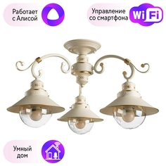 Потолочная люстра Combo Lustr A4577PL-3WG-A Arte Lamp 7 с поддержкой Алиса