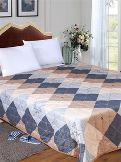 Покрывалоивановский текстиль Романтика на кровать, на диван 180х200 см 2-спальное