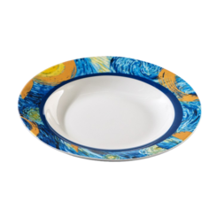 Тарелка суповая Доляна «Звёздная ночь», d=20 см