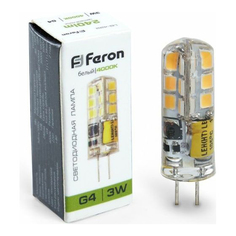 Лампочка светодиодная Feron LB-422, 25532, 3W, G4 (комплект 10 шт.)