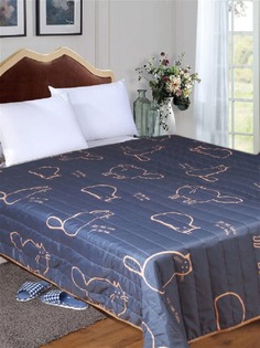 Покрывало Ивановский текстиль Романтика на кровать, на диван 200х220 см евро