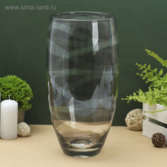 Ваза Вернисаж дымка малага 14х30см Evis