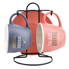 Чайная пара Nouvelle HOT&FRESH на металлической подставке на 2 персоны 240 мл 2410055-1