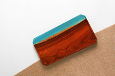 Поднос Advant 30х16х1,5 см, дерево, смола No Brand