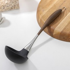Половник Brownie, нержавеющая сталь, TPR, 9 см х 8 см х 35 см No Brand