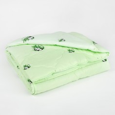 Одеяло облегченное Адамас Текстиль "Бамбук", 200х220+/-5 см, 200 гр/м2, чехол полиэстер