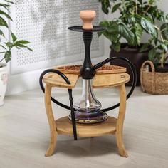 Столик-поднос для кальяна, 38?35 см, бамбук Katun