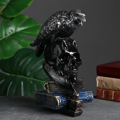 Копилка "Ворон на черепе" Хорошие сувениры