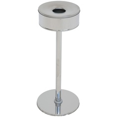 Пепельница Титан уличная, на стойке, 250 мм, хром (ПН-250) Titan