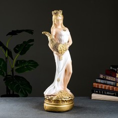 Фигура "Фортуна большая" цветная 63х20х20см Хорошие сувениры