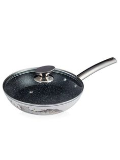 Сковорода WR-6008 24см Antique grey WR-6008 ИП Талли"Посуда люкс""Гранд Посуда"