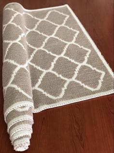 Коврик для ванной 50x80 см, Alize, Pera, бежевый, хлопок, Pera-50x80-beige
