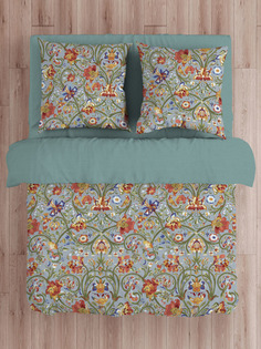 Постельное белье Василиса 1,5 спальное из поплина наволочки 70х70 12345