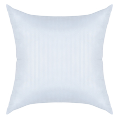 Декоративная подушка внутренняя ZenginTex, 50х50 см., белая, 1 шт.