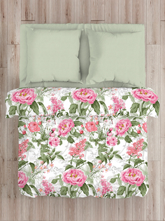 Постельное белье Василиса семейное из поплина, наволочки 70х70, 70477