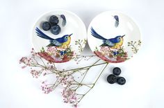 Набор керамических салатников edessa 13х3 см 200 мл. 2 штуки.