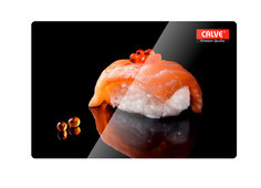 Доска разделочная CALVE стеклянная 20х30 см суши