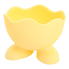 Подставка для яиц Homeclub силикон желтая 5 см