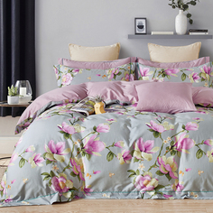 Комплект постельного белья BELLEHOME Патриция 200 TC , хлопок, евро