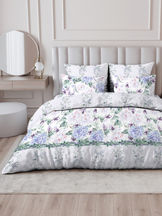 Постельное белье Василиса семейное из поплина наволочки 70х70 70386