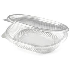 Посуда одноразовая ЮПЛАСТ 250 мл, с крышкой, ЮП-РКС, комплект 360 шт, прозрачный, ПЭТ No Brand