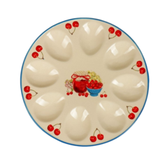 Подставка для яиц Доляна «Вишнёвое варенье», d=19,5 см