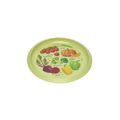 Тарелка плоская d21,5см цвет салатовый Idiland