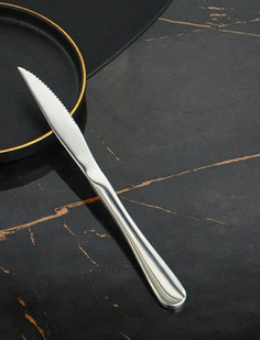 Набор ножей для стейка Доляна, h=23 см, толщина 5 мм, 410 сталь, 3 шт