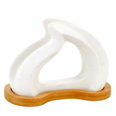 Салфетница на бамбуковой подставке Naturel, 13,5x7см., Nouvelle, 2631061