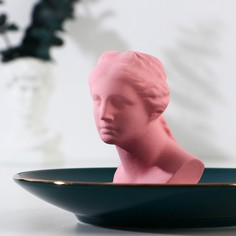 Подставка для зубочисток Дорого внимание "Венера", розовая, 4,5х7 см