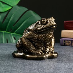 Хорошие сувениры Фигура Жаба Ага бронза