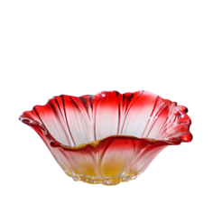 Салатник «Красный цветок», 550 мл, 19,5?8 см No Brand