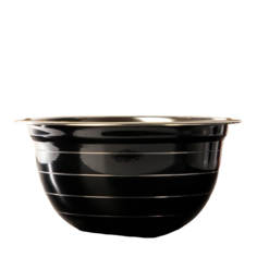 Миска Доляна Dark, 1,8 л, d=20 см, цвет чёрный